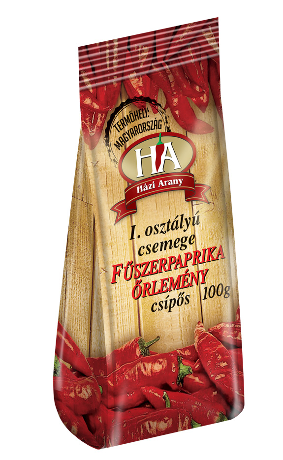 Mletá lahůdková 100% maďarská paprika pálivá (ASTA 120) - 100g Erős csemege paprika