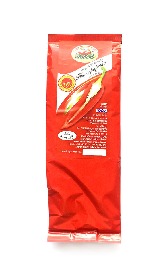 Excelent mletá výběrová maďarská paprika sladká - 100g / ASTA 160 Különleges fűszerpaprika-őrlemény 100g