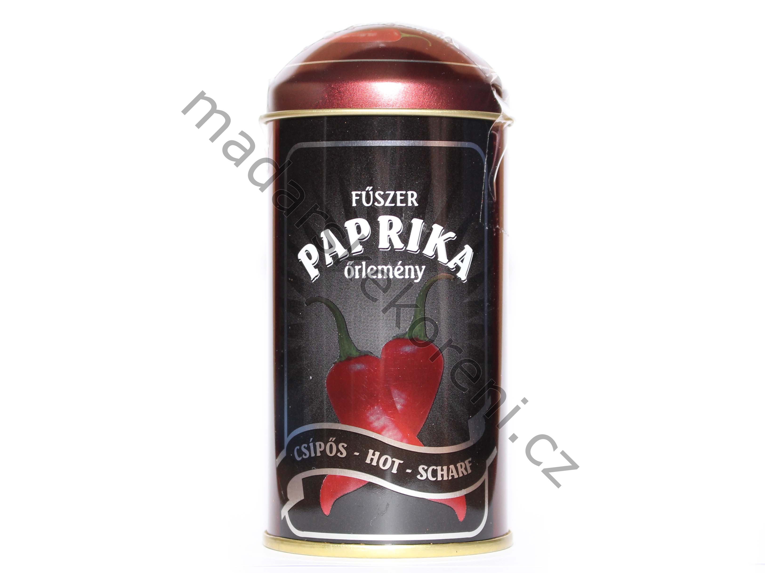 Maďarská paprika pálivá v plechové dóze 