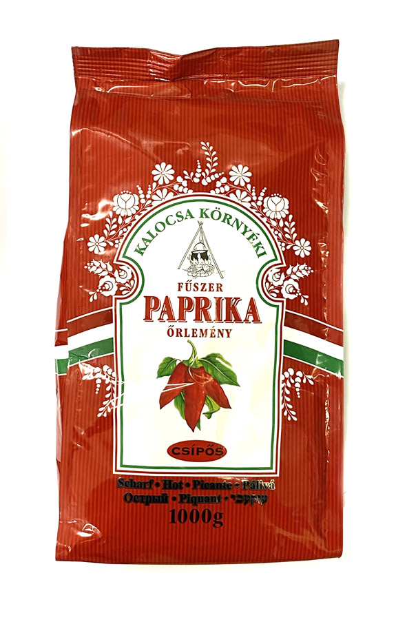 Mletá lahůdková 100% maďarská paprika pálivá / ostrá ASTA 120 Erős csemege paprika