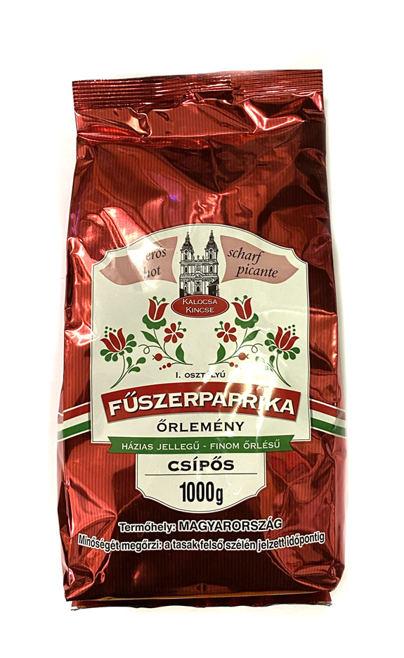 Mletá lahůdková 100% maďarská paprika pálivá / ostrá ASTA 120 Erős csemege paprika