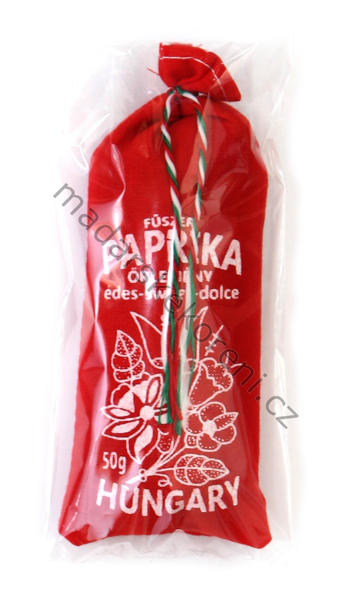 Maďarská paprika sladká v lněném pytlíku - 50g