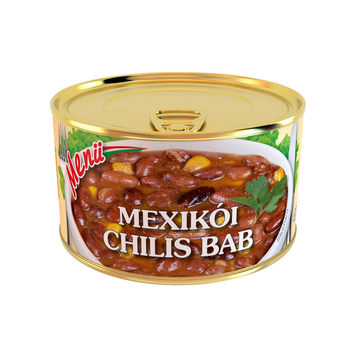 Mexické fazole s chilli -  400g   